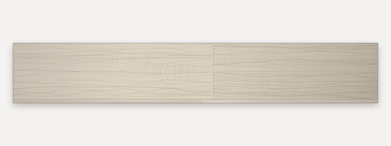 Oak EU Natural White – plank